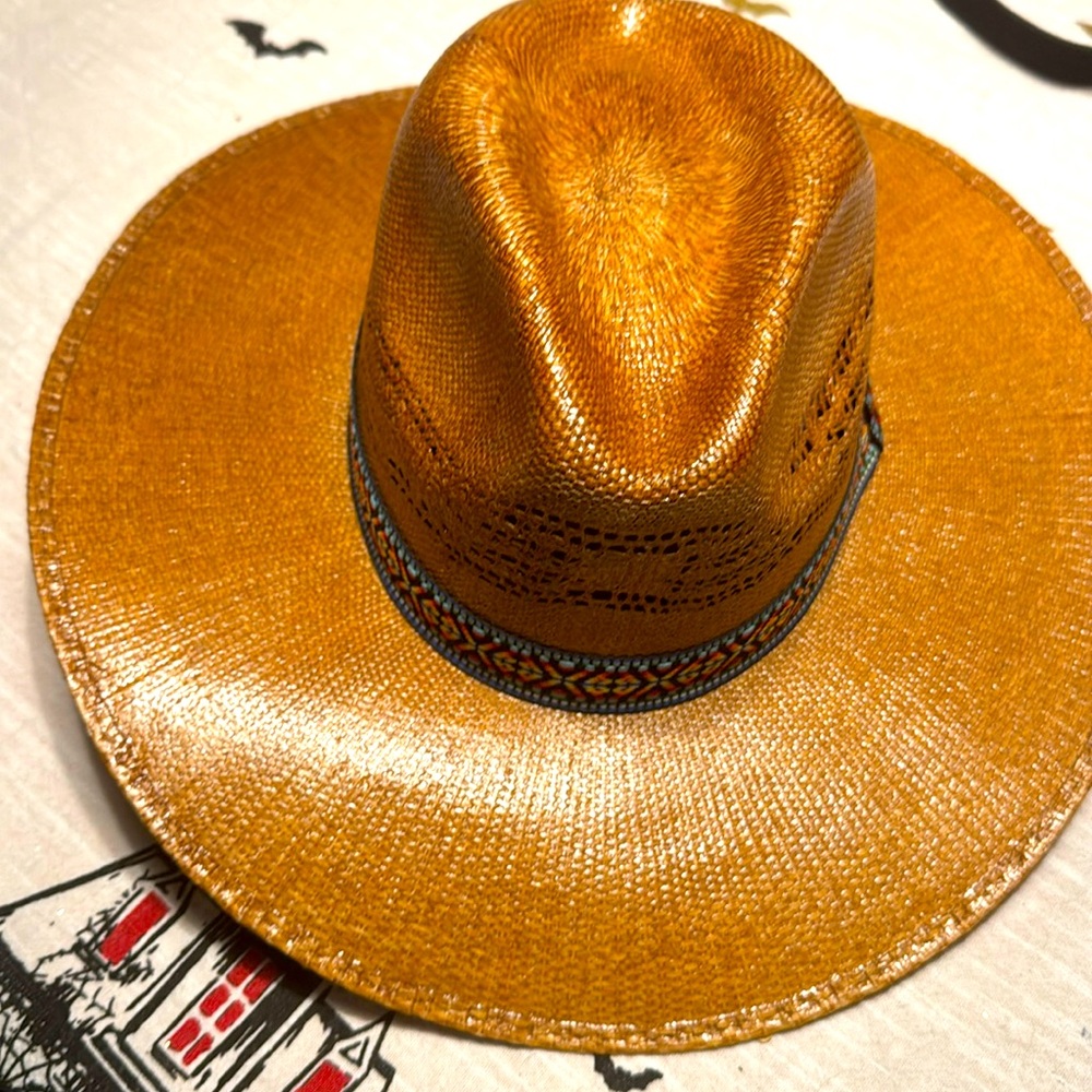 Rodeo King 20 X Straw Cowgirl hat SMALL